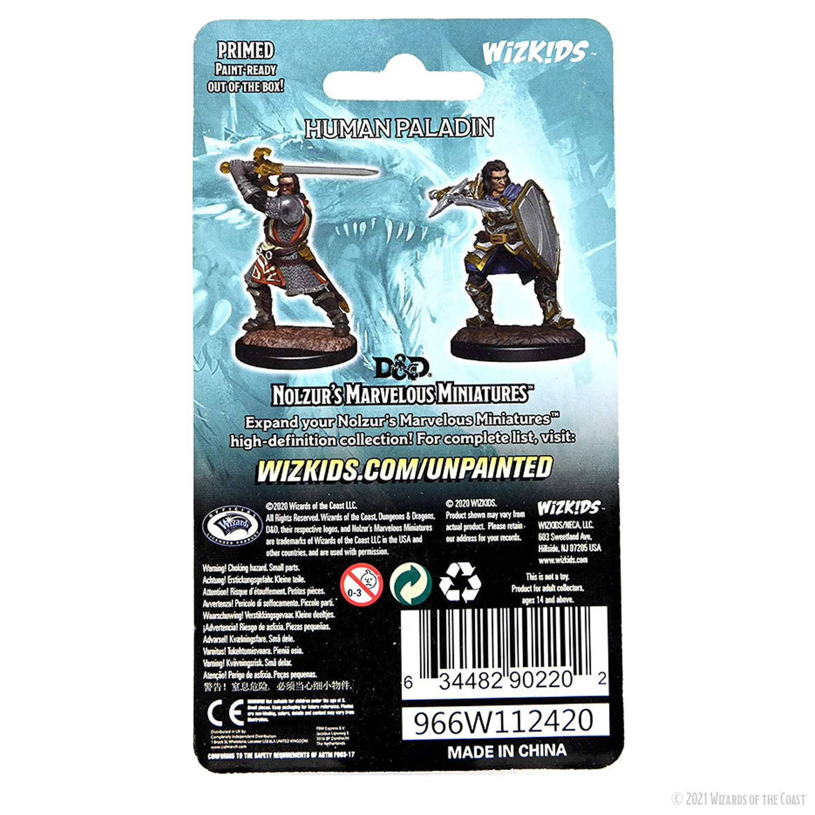 D&D Nolzur's Marvelous Miniatures: Human Paladin Male - Image 2