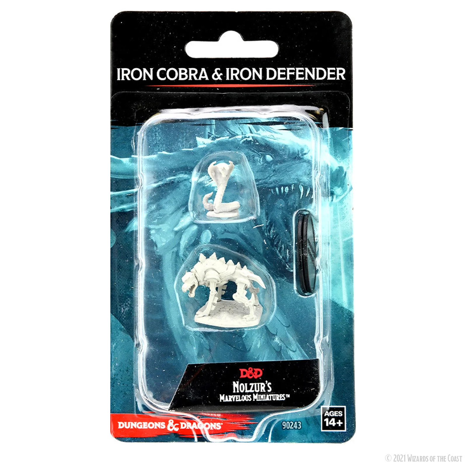 D&D Nolzur's Marvelous Miniatures: Iron Cobra & Iron Defender