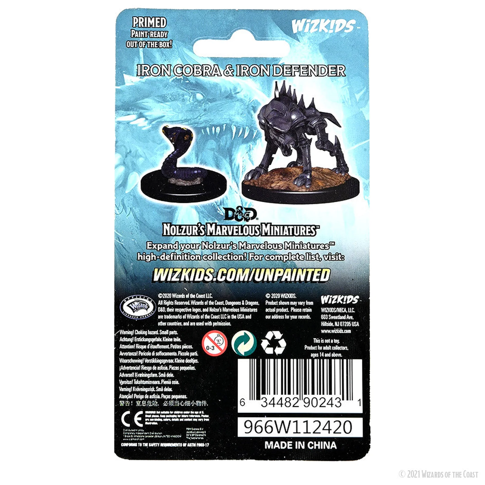 D&D Nolzur's Marvelous Miniatures: Iron Cobra & Iron Defender - Image 2