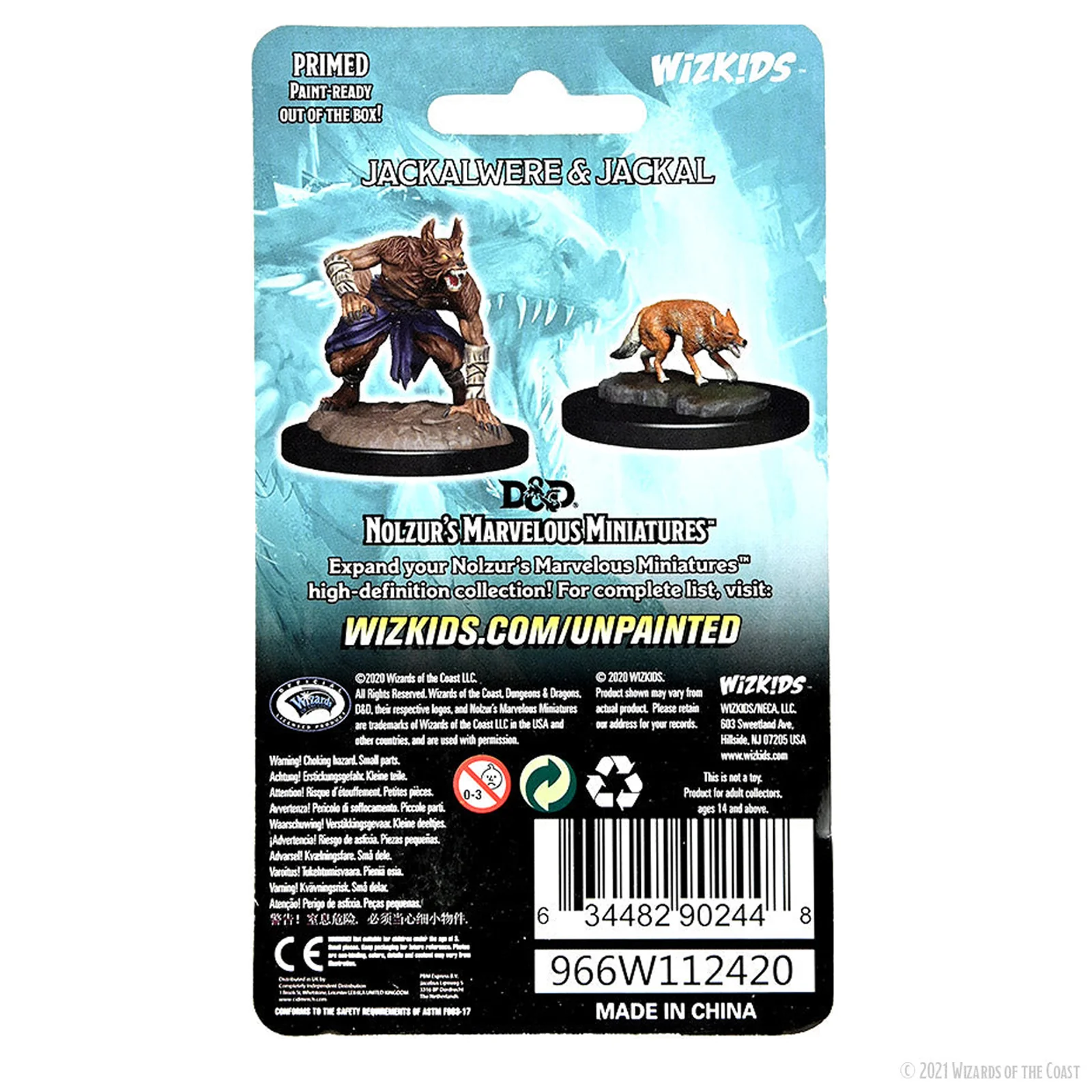 D&D Nolzur's Marvelous Miniatures: Jackalwere & Jackal - Image 2