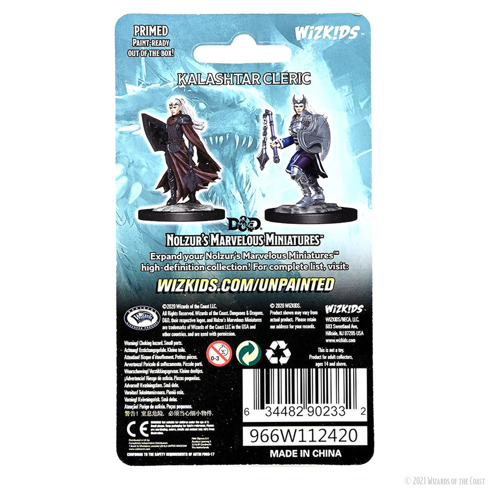 D&D Nolzur's Marvelous Miniatures: Kalashtar Cleric Female - Image 2