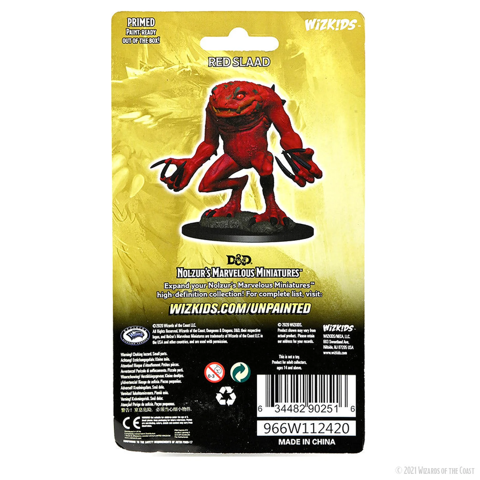 D&D Nolzur's Marvelous Miniatures: Red Slaad - Image 2