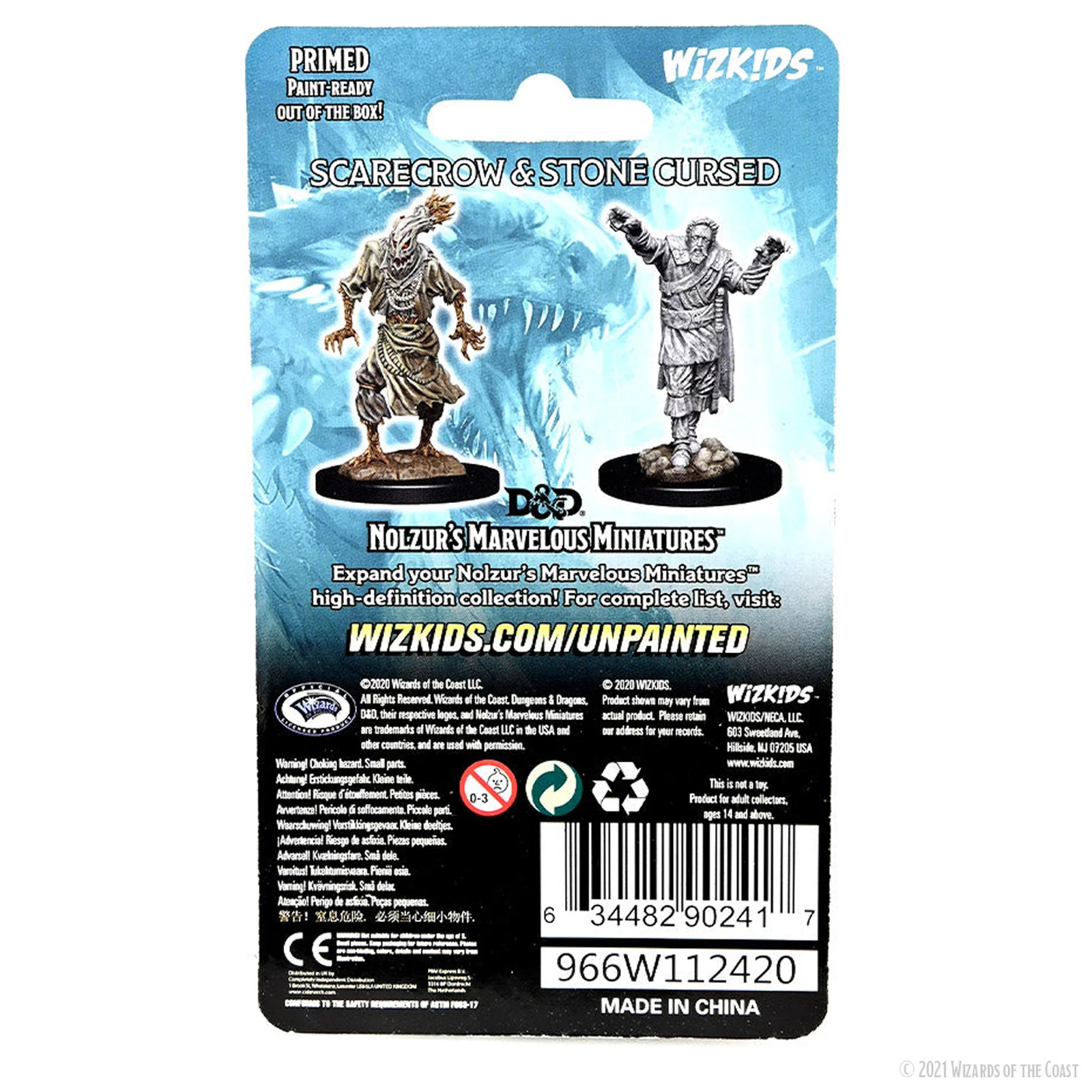 D&D Nolzur's Marvelous Miniatures: Scarecrow & Stone Cursed - Image 2