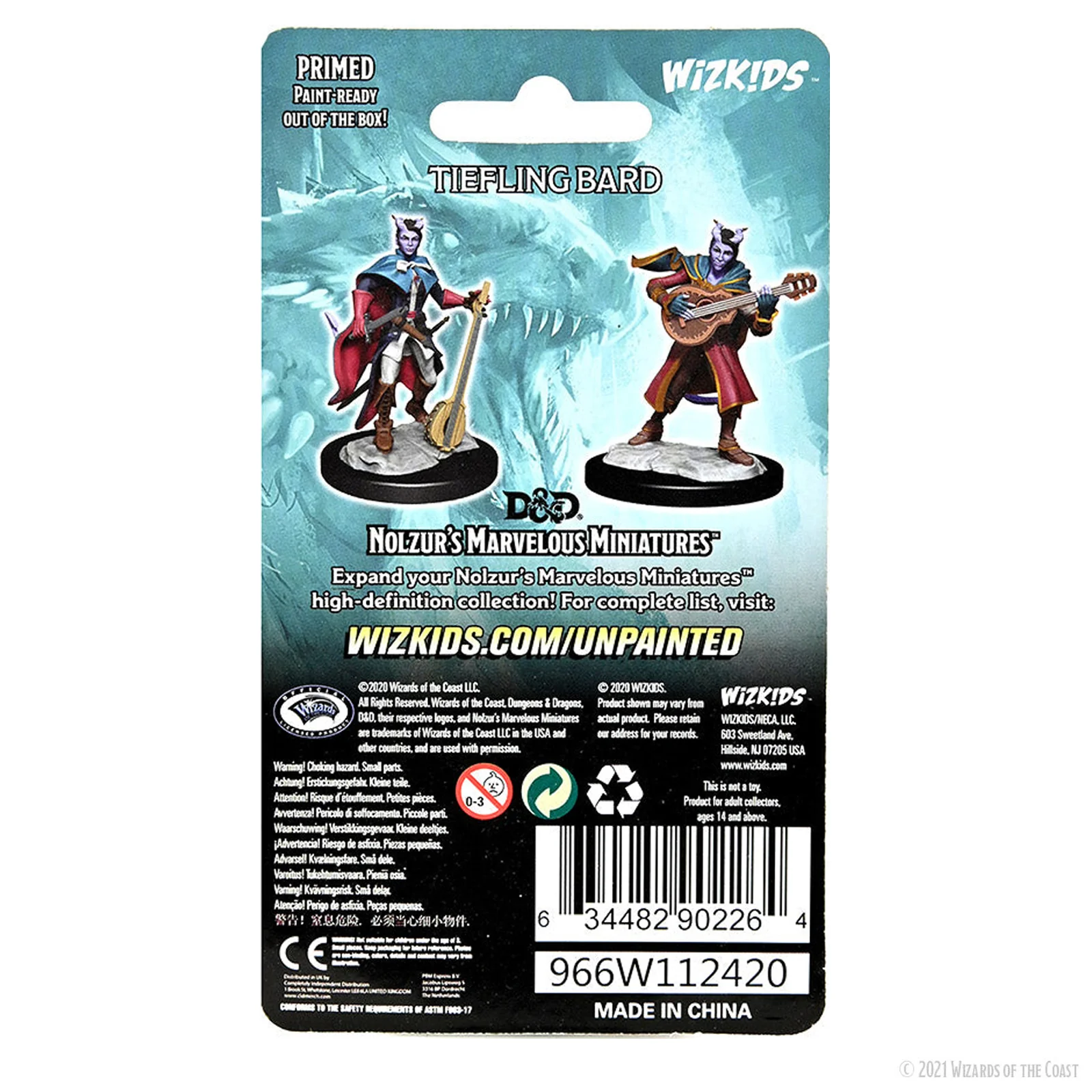D&D Nolzur's Marvelous Miniatures: Tiefling Bard Female - Image 2