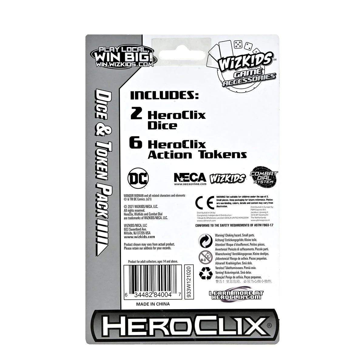 DC Comics HeroClix: Wonder Woman 80th Anniversary Dice and Token Pack - Image 2