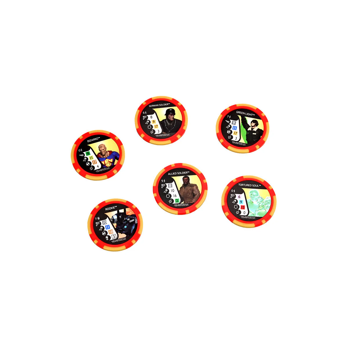 DC Comics HeroClix: Wonder Woman 80th Anniversary Dice and Token Pack - Image 4