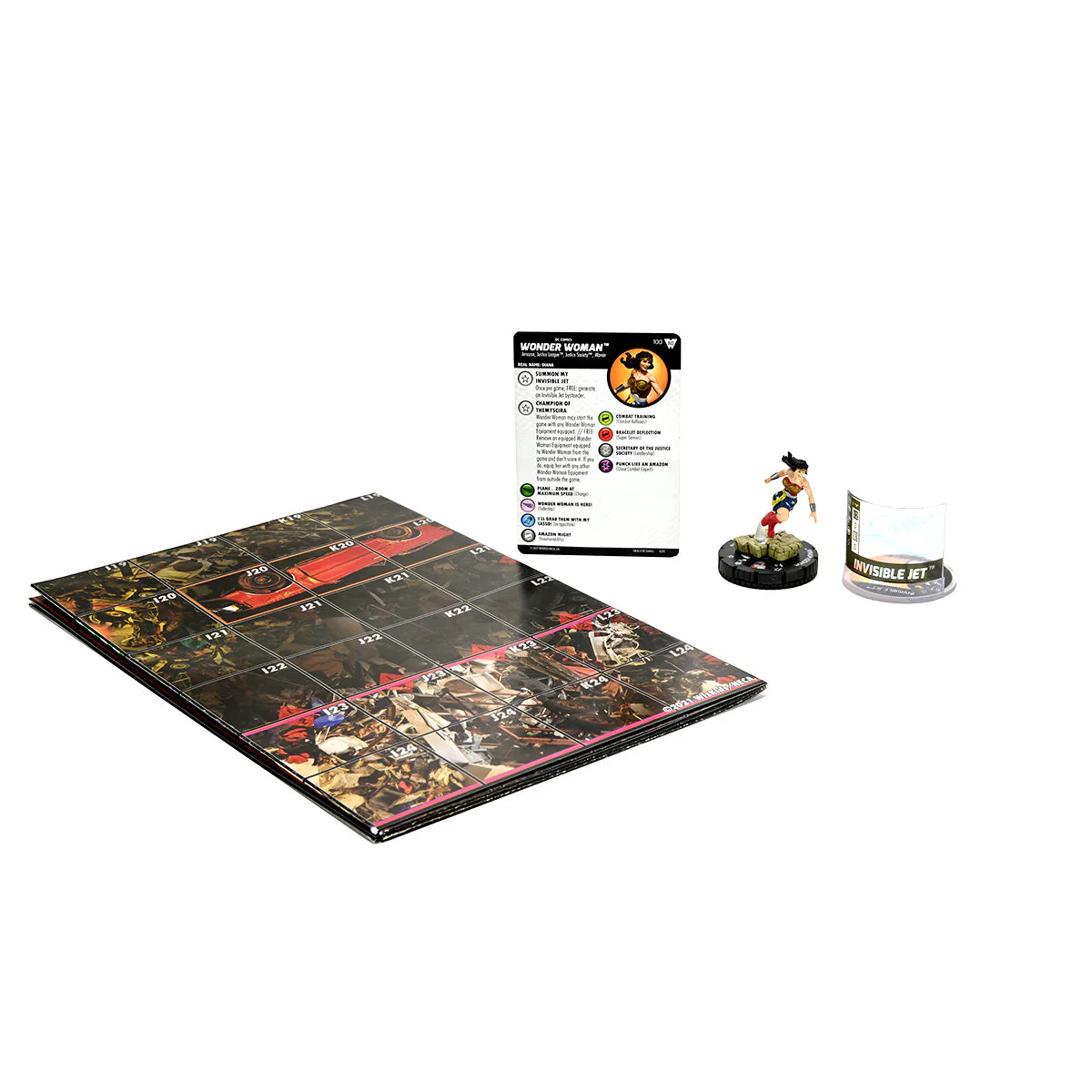 DC Comics HeroClix: Wonder Woman 80th Anniversary Play at Home Kit - Image 2