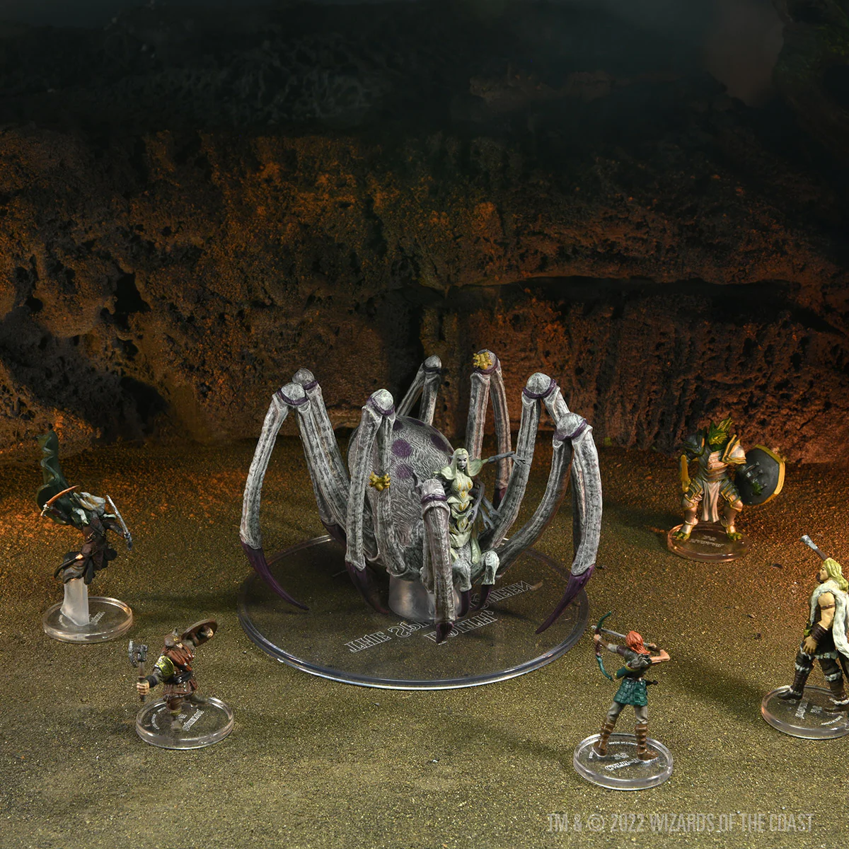 Magic: The Gathering Miniatures: Adventures in the Forgotten Realms - Lolth, the Spider Queen - Image 10