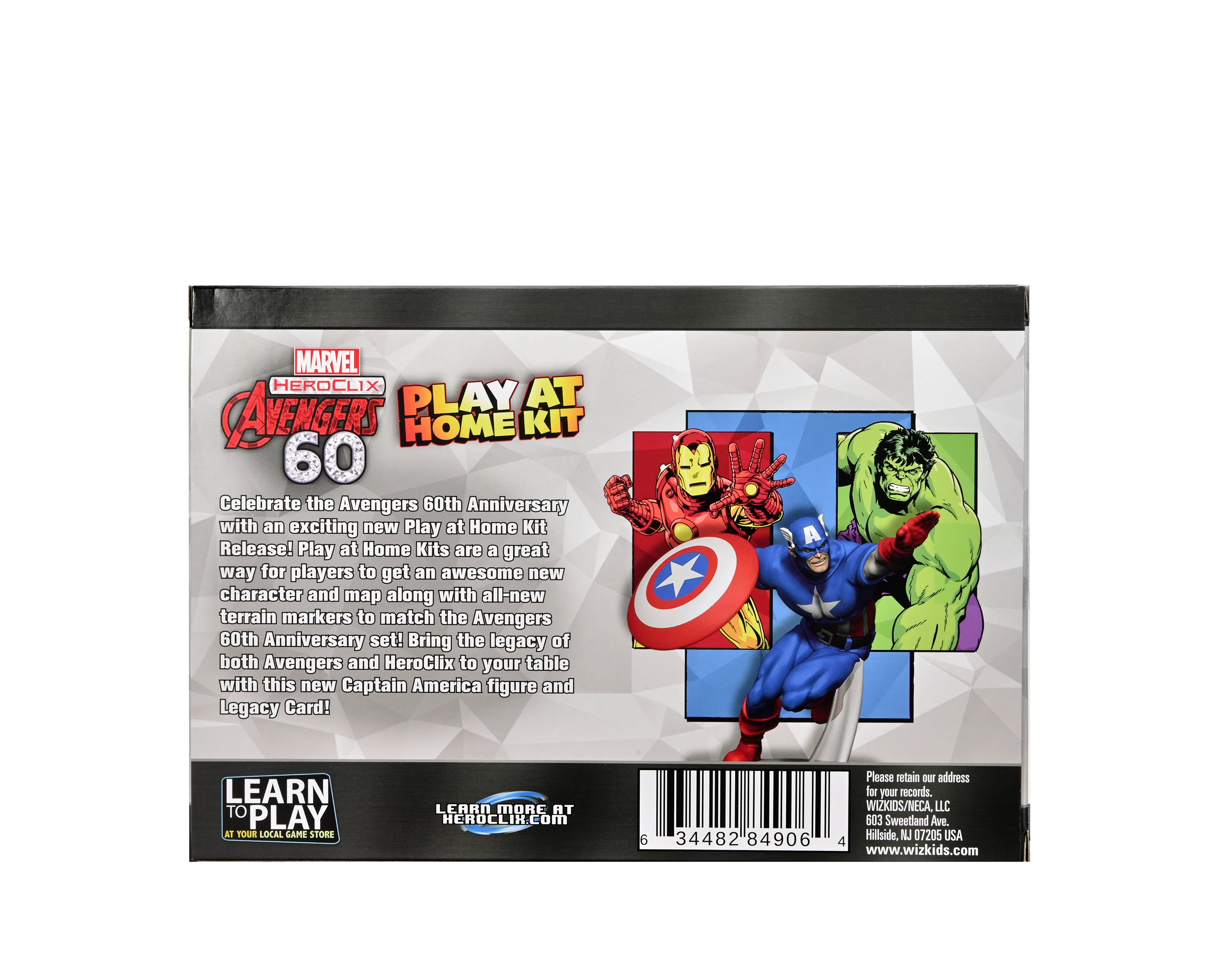 Marvel HeroClix: Avengers 60th Anniversary Play at Home Kit Captain America - Image 4