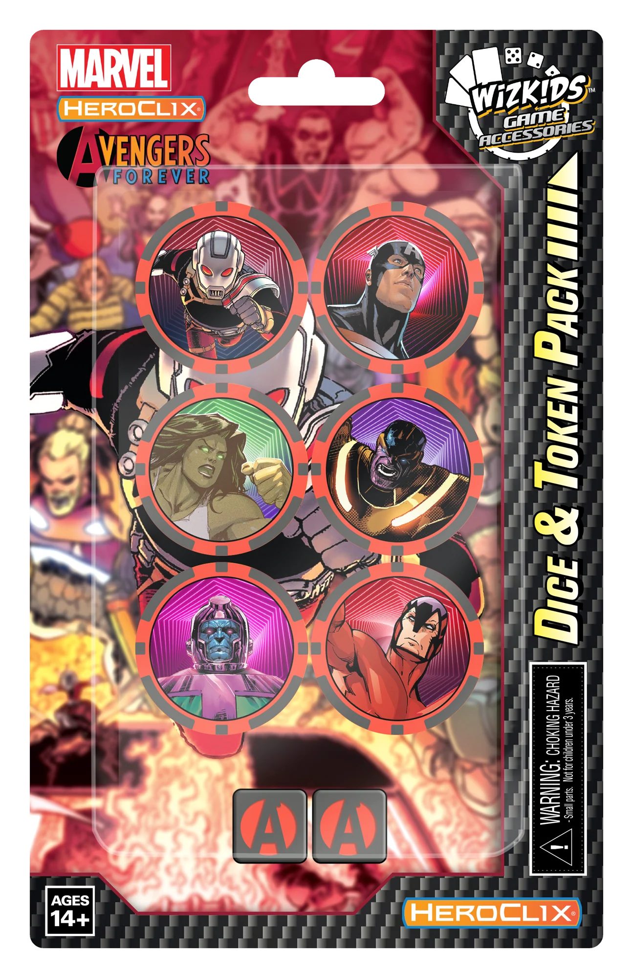 Marvel HeroClix: Avengers Forever Dice and Token Pack Ant-Man