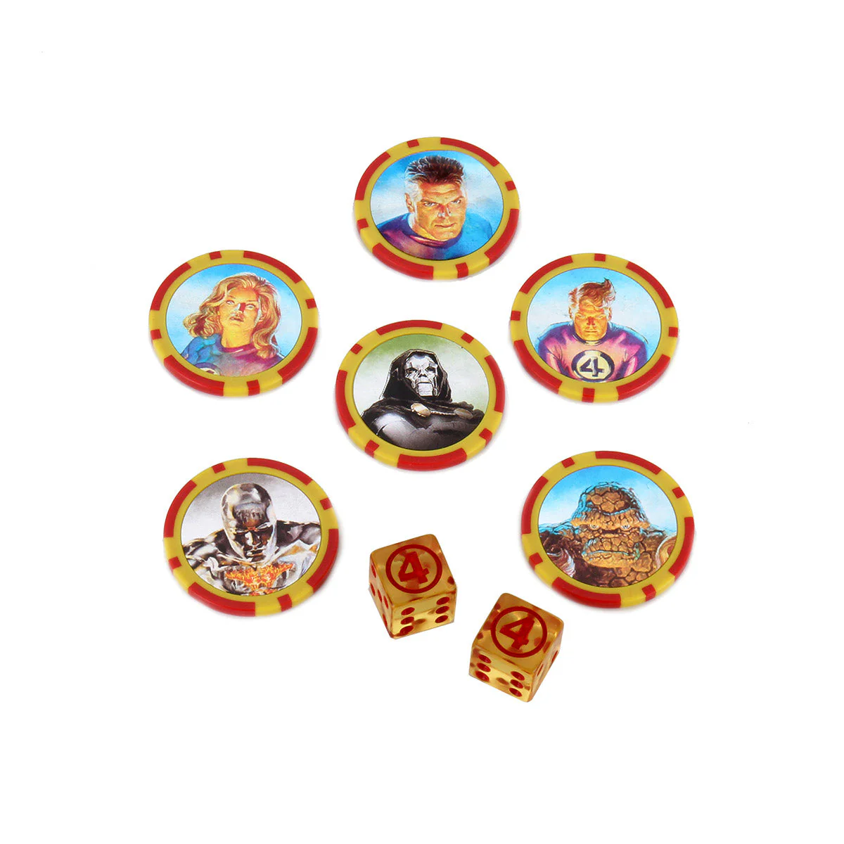 Marvel HeroClix: Fantastic Four Dice and Token Pack - Image 3