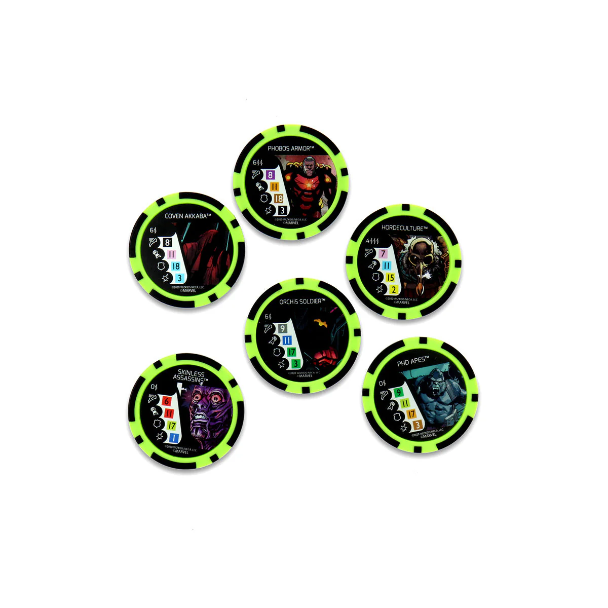 Marvel HeroClix: X-Men House of X Dice & Token Pack - Image 4
