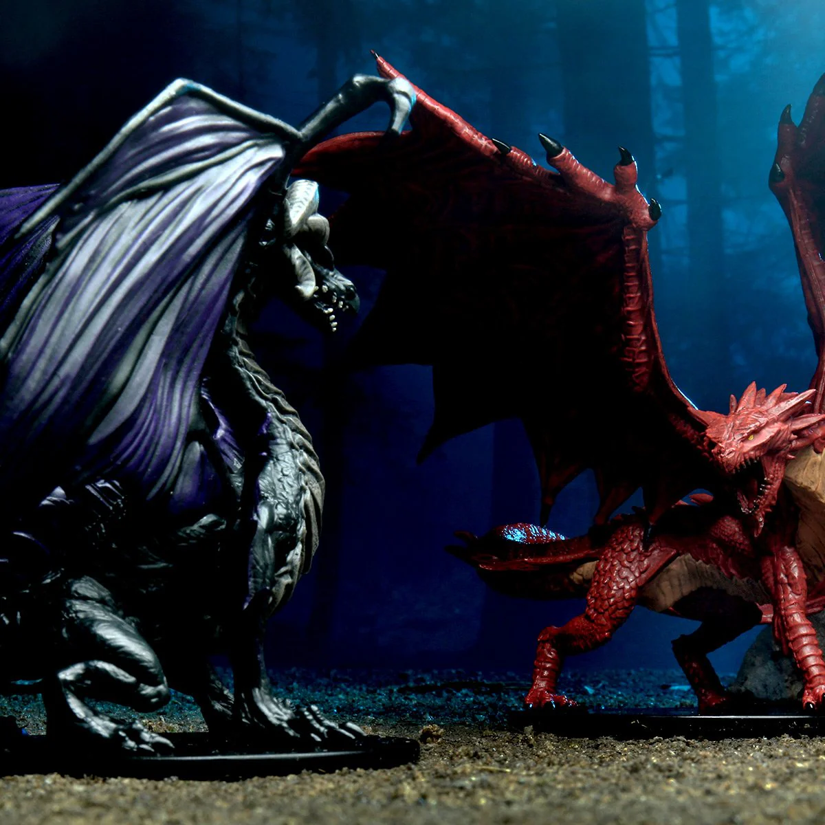 Pathfinder Battles: City of Lost Omens – Adult Red & Black Dragons Premium Set - Image 14