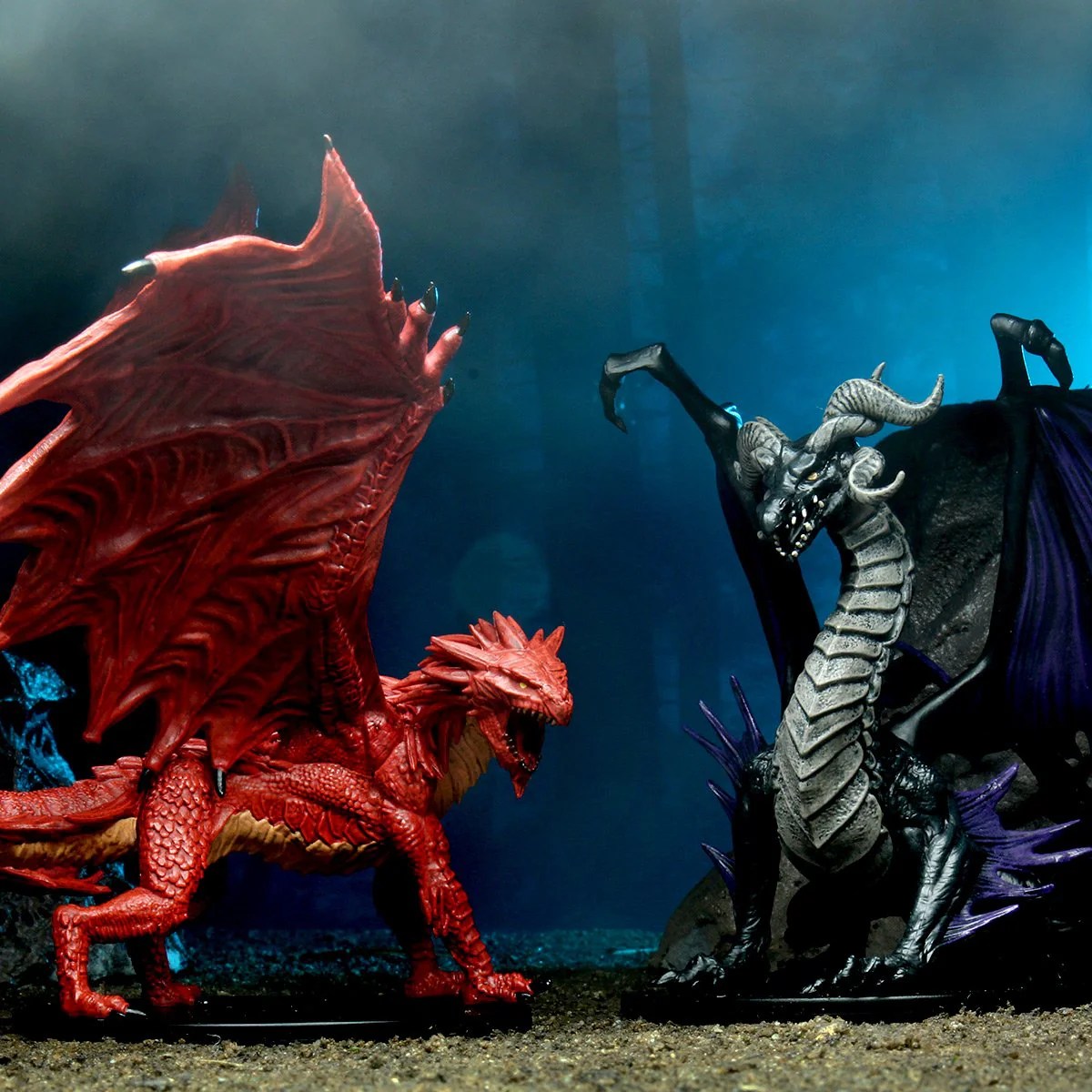 Pathfinder Battles: City of Lost Omens – Adult Red & Black Dragons Premium Set - Image 15