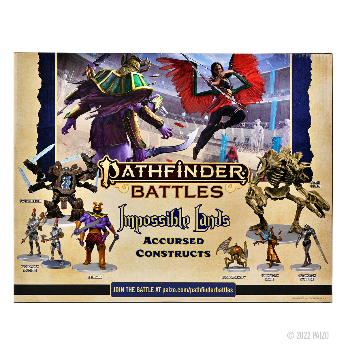 Pathfinder Battles: Impossible Lands - Accursed Constructs Boxed Set - Image 3