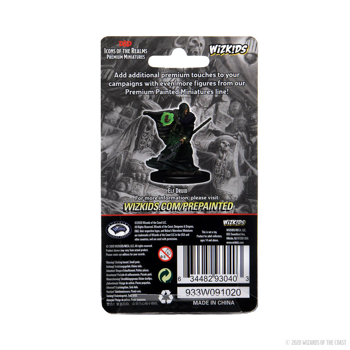 D&D Icons of the Realms Premium Figures: Elf Druid Male - Image 2
