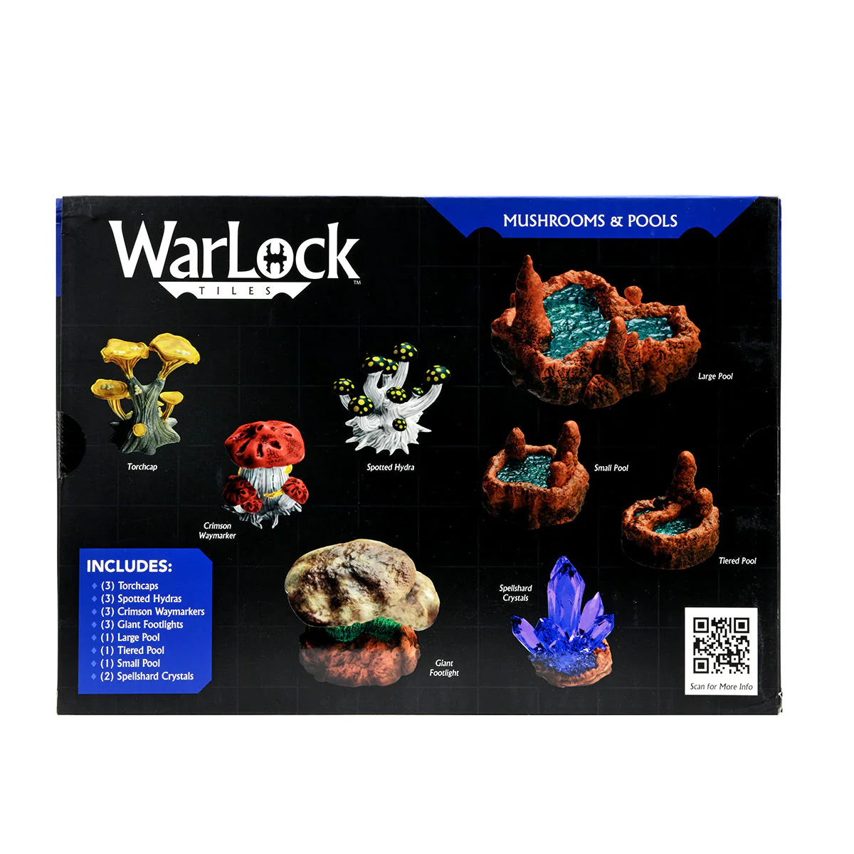 WarLock Tiles: Accessory - Mushrooms & Pools - Image 3
