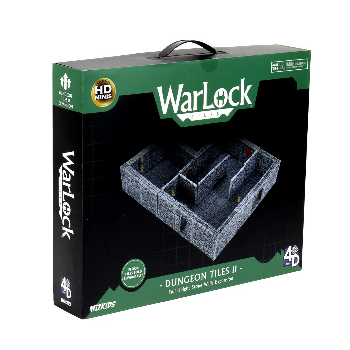 WarLock Tiles: Expansion - Dungeon Tiles II - Full Height Stone Walls - Image 2