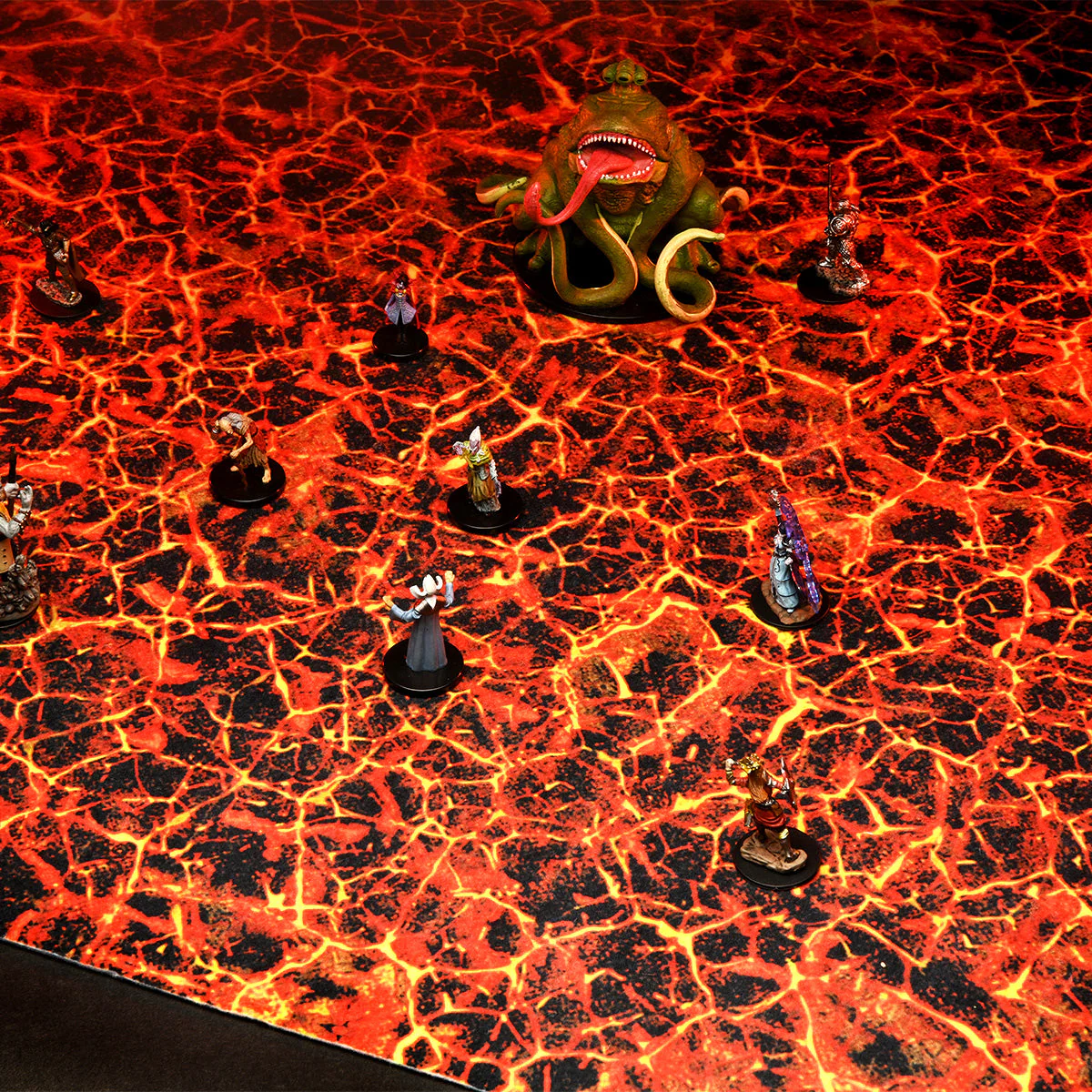 WarLock Tiles: Game Mat: Magma Chamber - Image 8