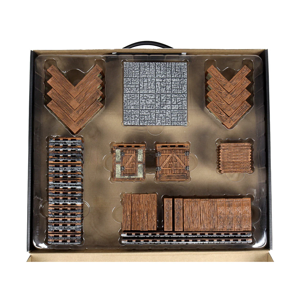 WarLock Tiles: Base Set - Town & Village II - Full Height Plaster Walls - Image 5