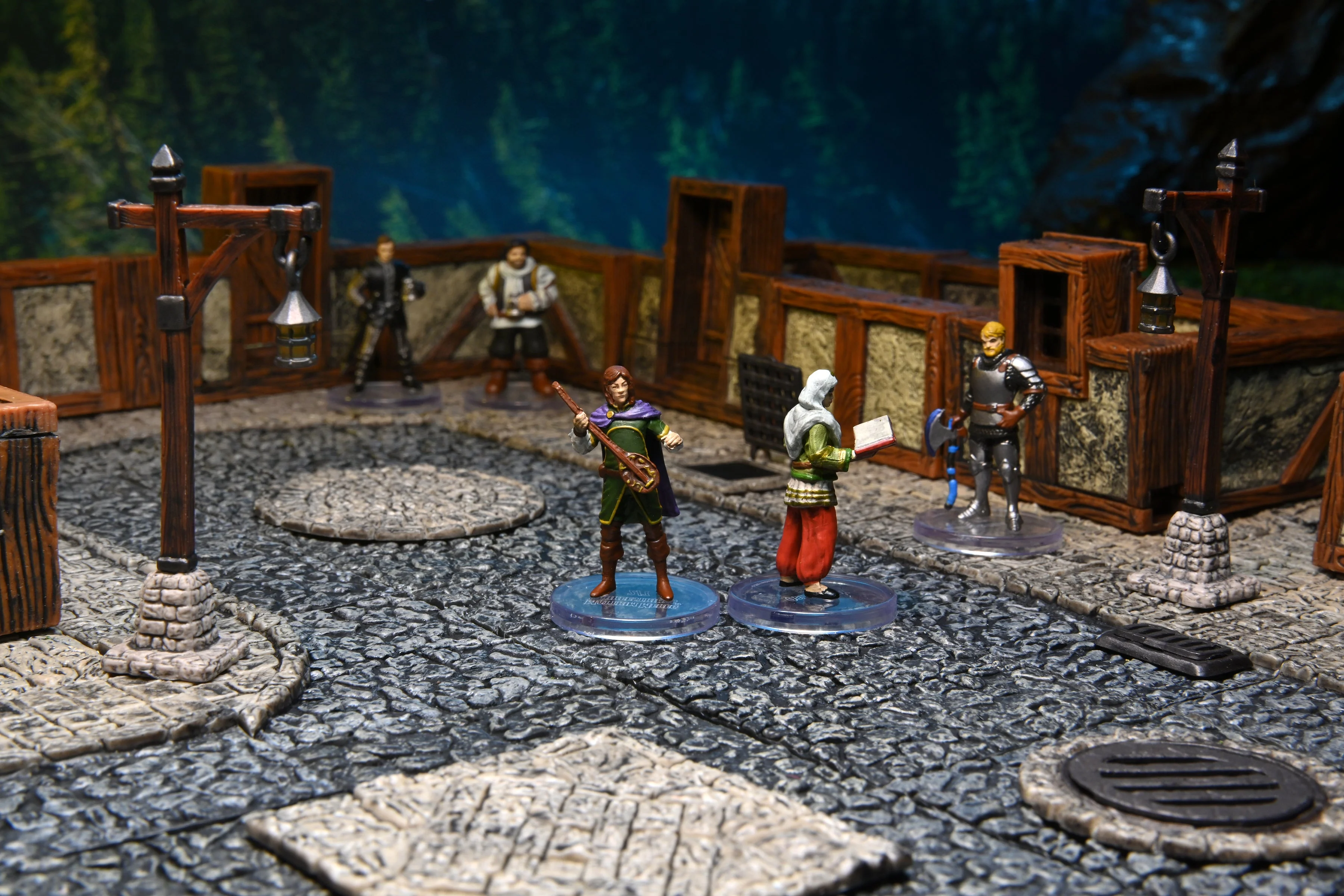 WarLock Tiles: Base Set – Town & Village Town Square - Image 10