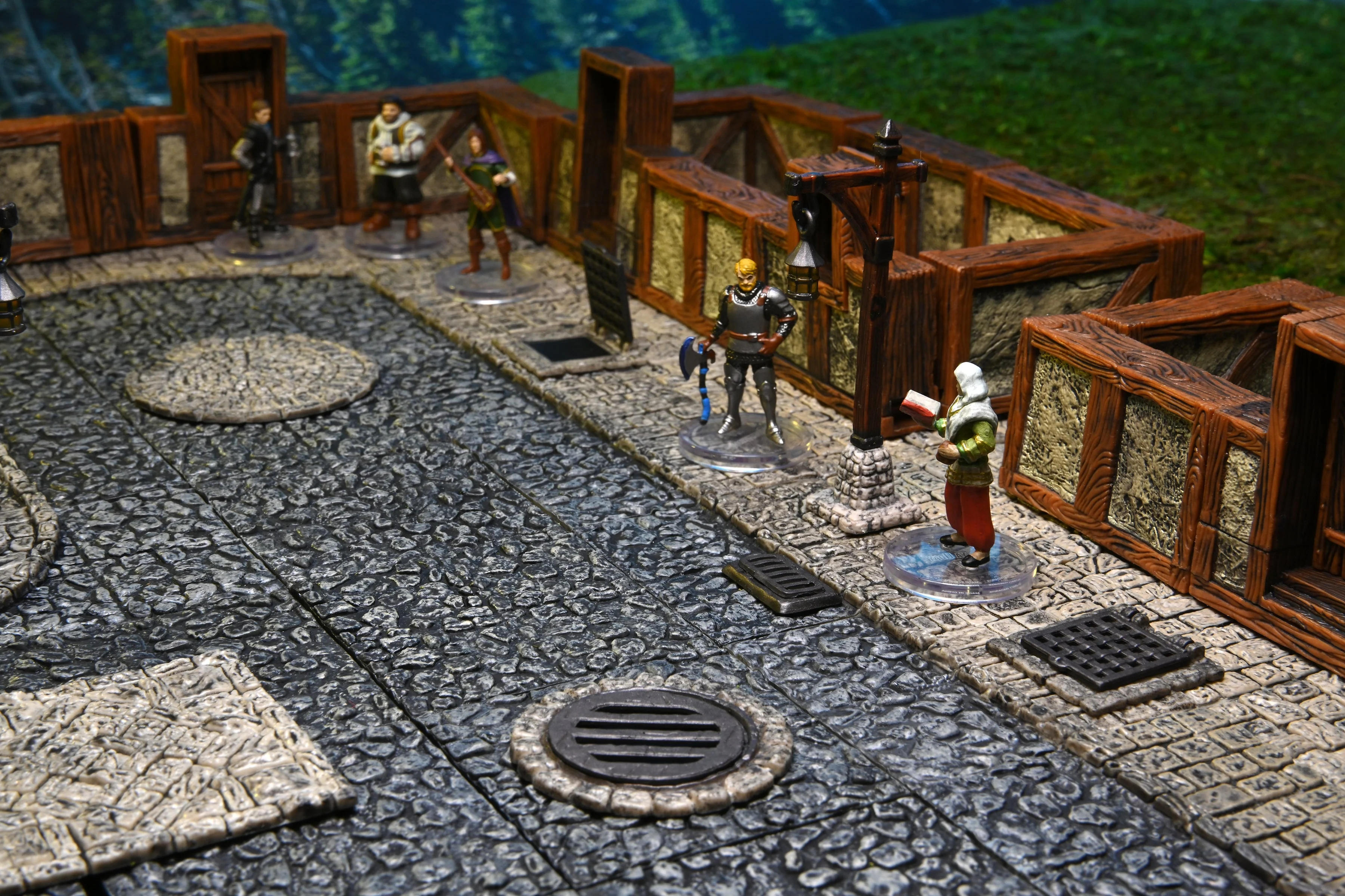 WarLock Tiles: Base Set – Town & Village Town Square - Image 13