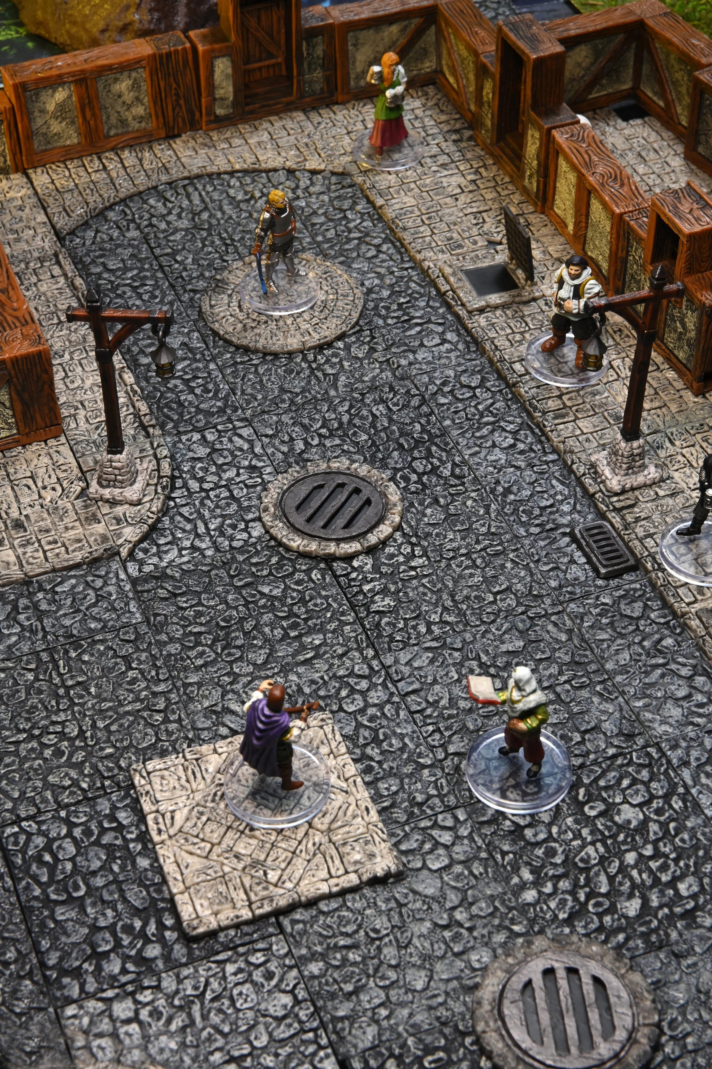 WarLock Tiles: Base Set – Town & Village Town Square - Image 9