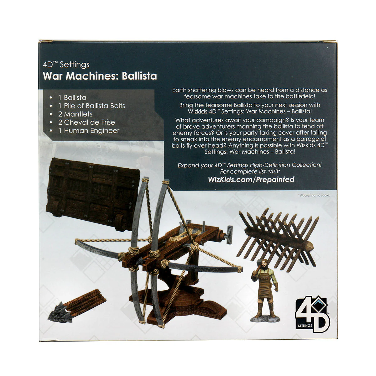 WizKids 4D Settings: War Machines: Ballista - Image 5