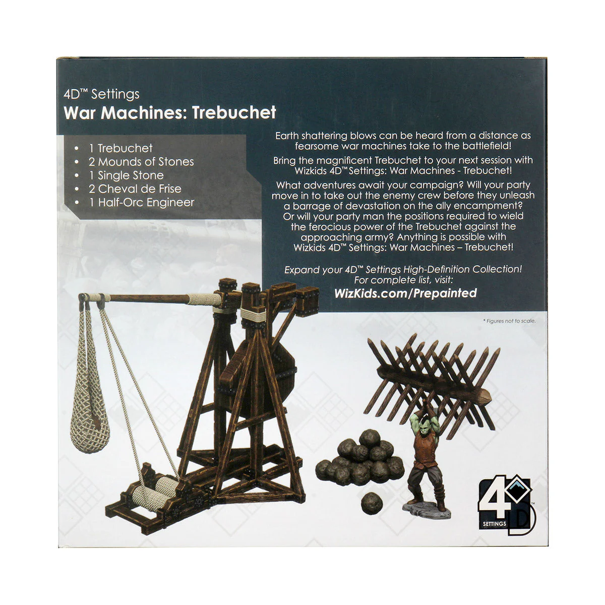 WizKids 4D Settings: War Machines: Trebuchet - Image 4