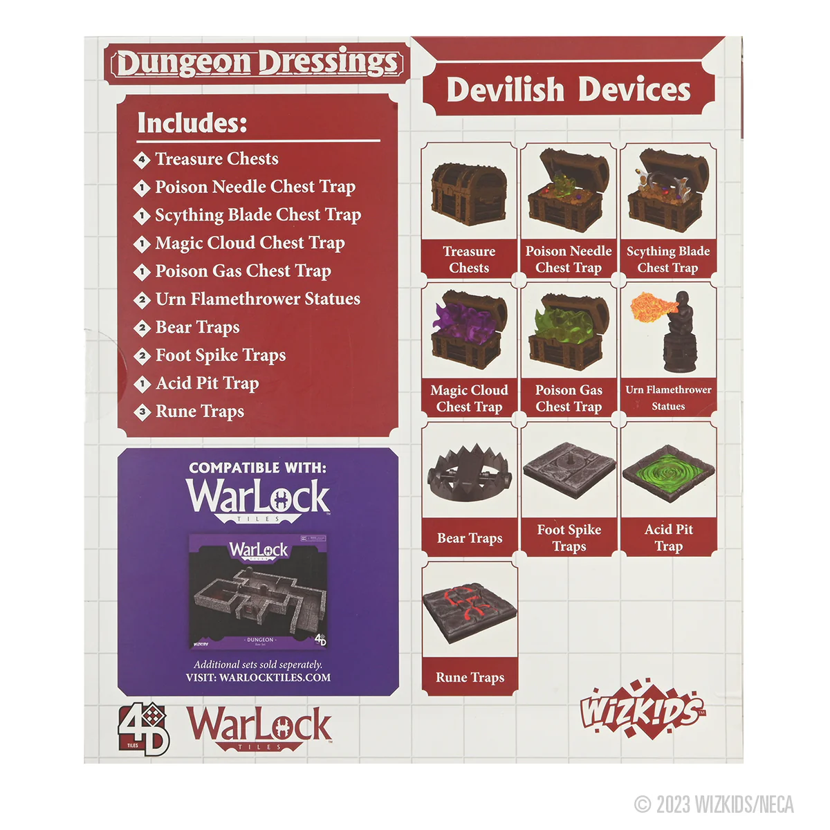 WizKids Dungeon Dressings: Traps - Devilish Devices - Image 2