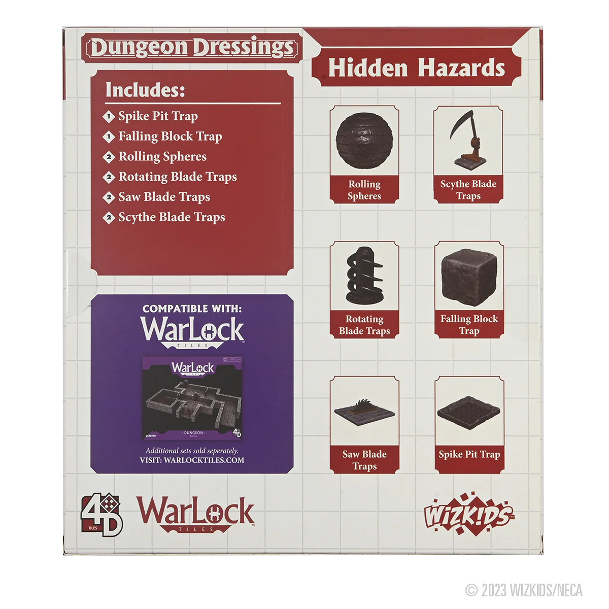 WizKids Dungeon Dressings: Traps - Hidden Hazards - Image 2
