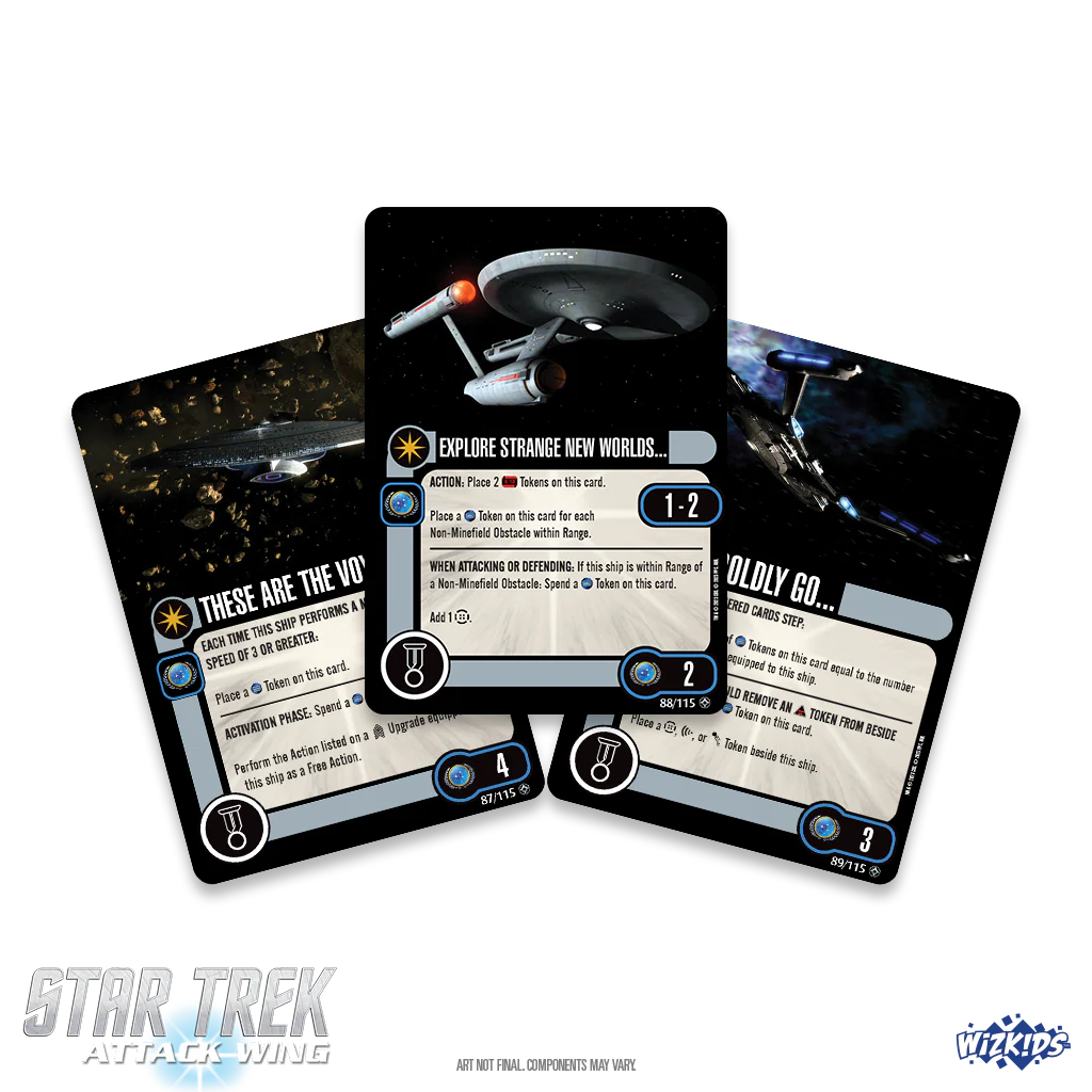 Star Trek Attack Wing: Federation Faction Pack - These are the Voyages - Image 3
