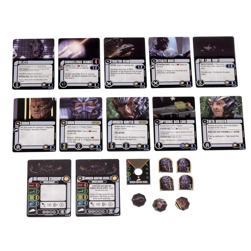 Star Trek: Attack Wing Card Pack - Hirogen Warship - Image 2
