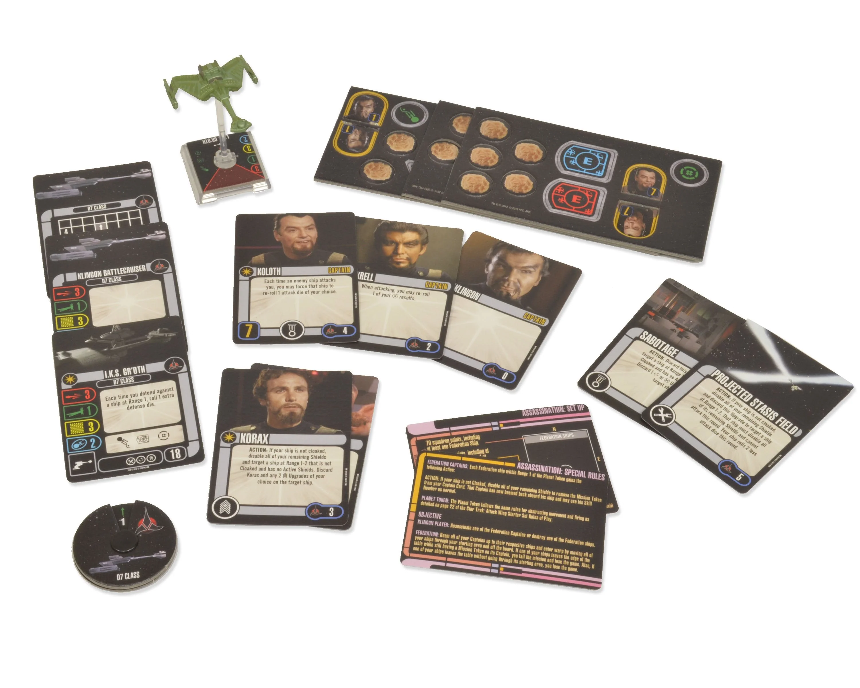 Star Trek: Attack Wing - I.K.S Gr'oth Expansion Pack - Image 2