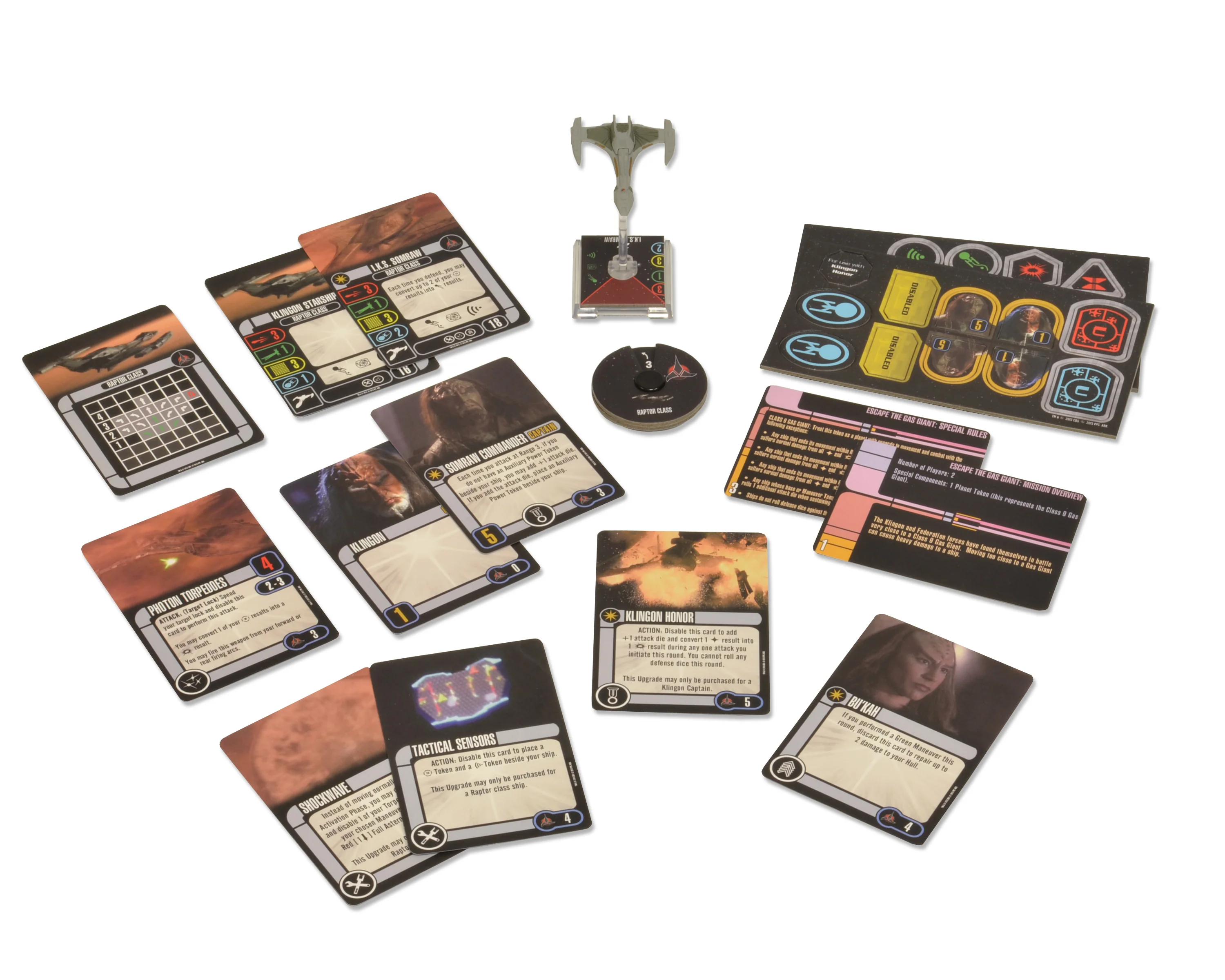 Star Trek: Attack Wing - I.K.S. Somraw Expansion Pack - Image 2