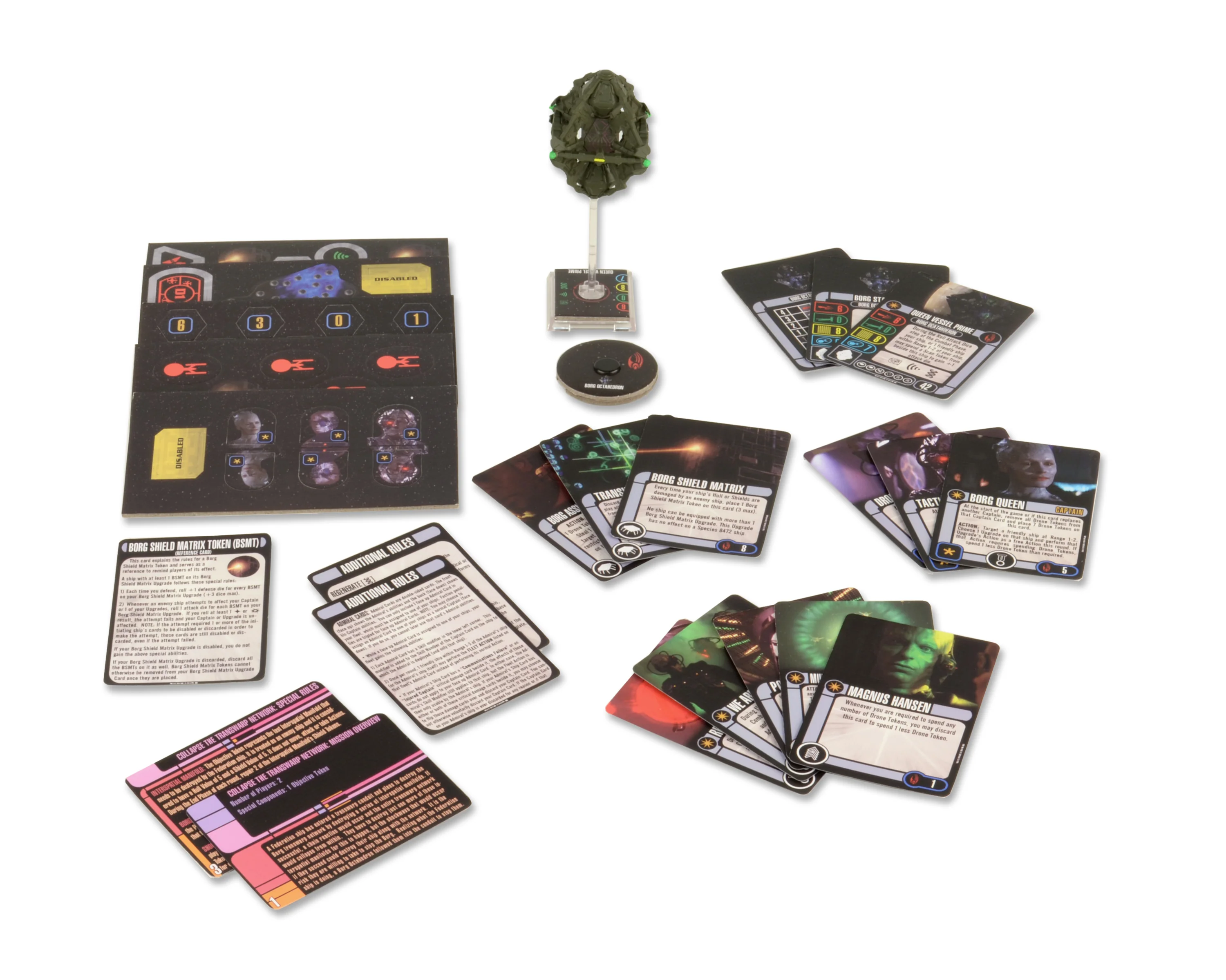 Star Trek: Attack Wing - Queen Vessel Prime Borg Expansion Pack - Image 2