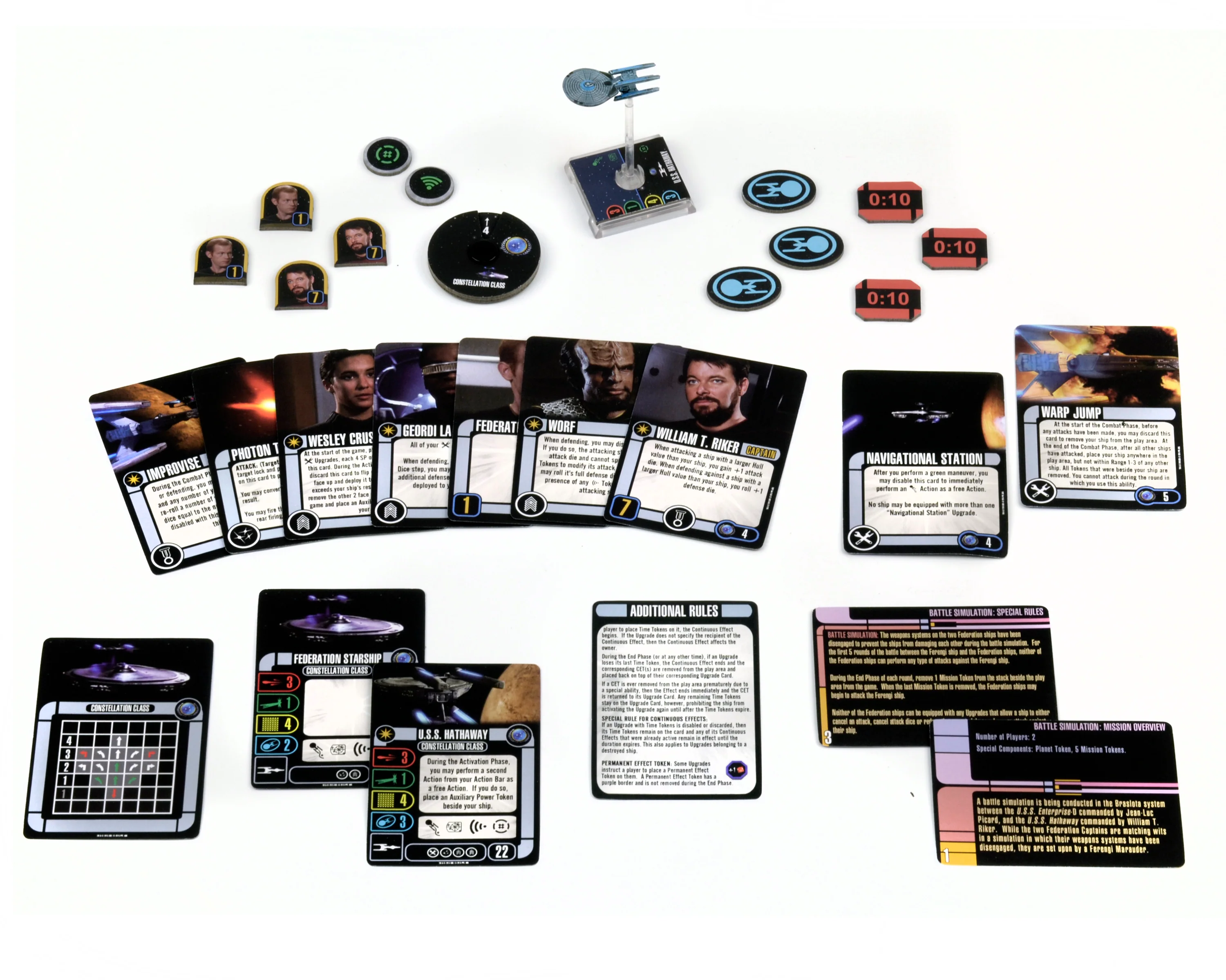Star Trek: Attack Wing - U.S.S. Hathaway Expansion Pack - Image 2