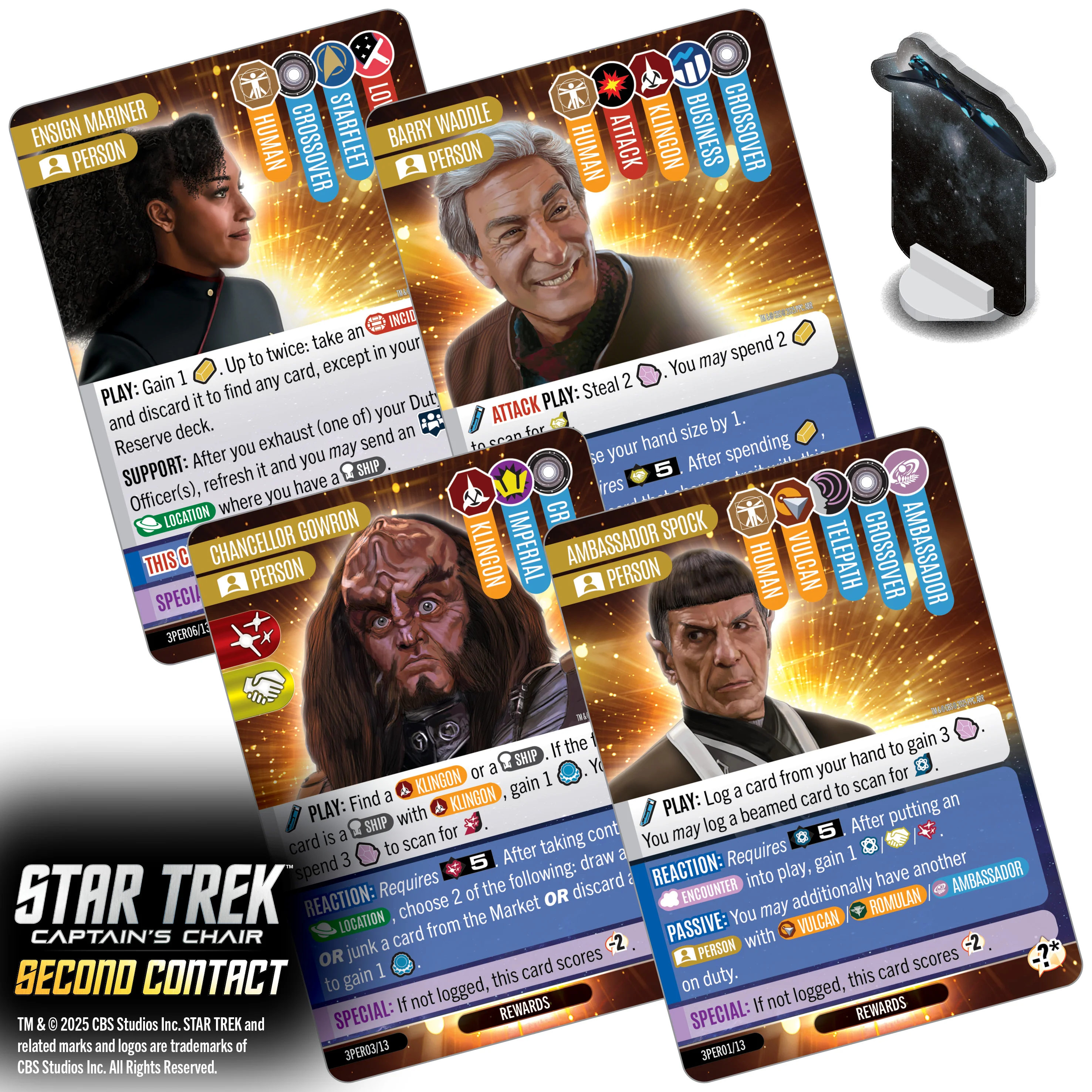PRE-ORDER - Star Trek: Captain's Chair - Second Contact - Image 10