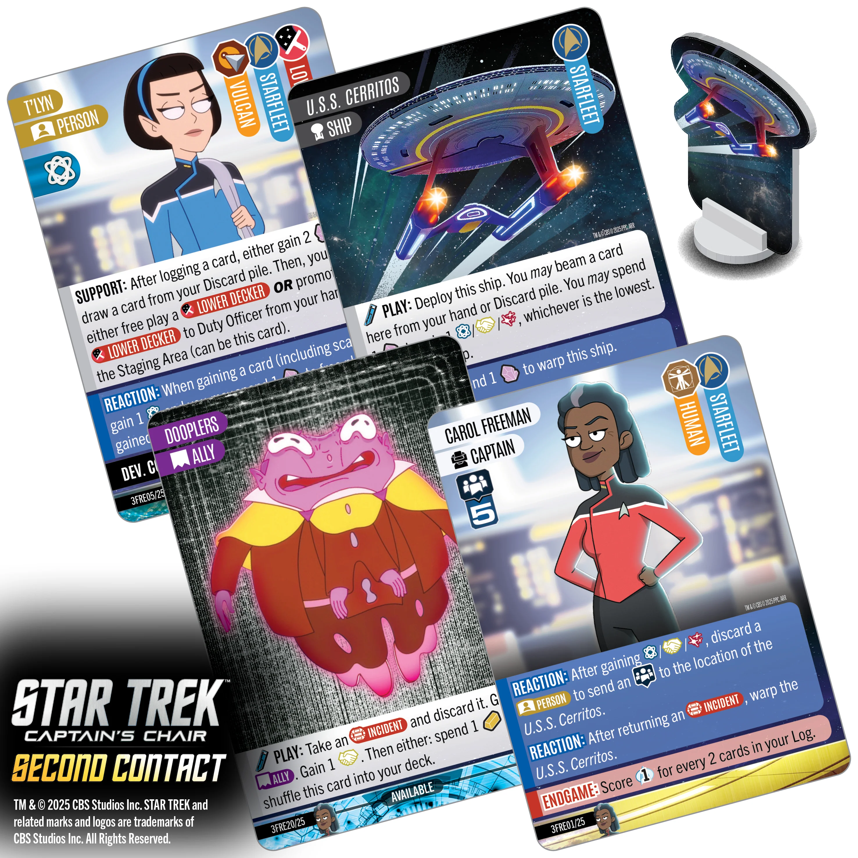 PRE-ORDER - Star Trek: Captain's Chair - Second Contact - Image 3