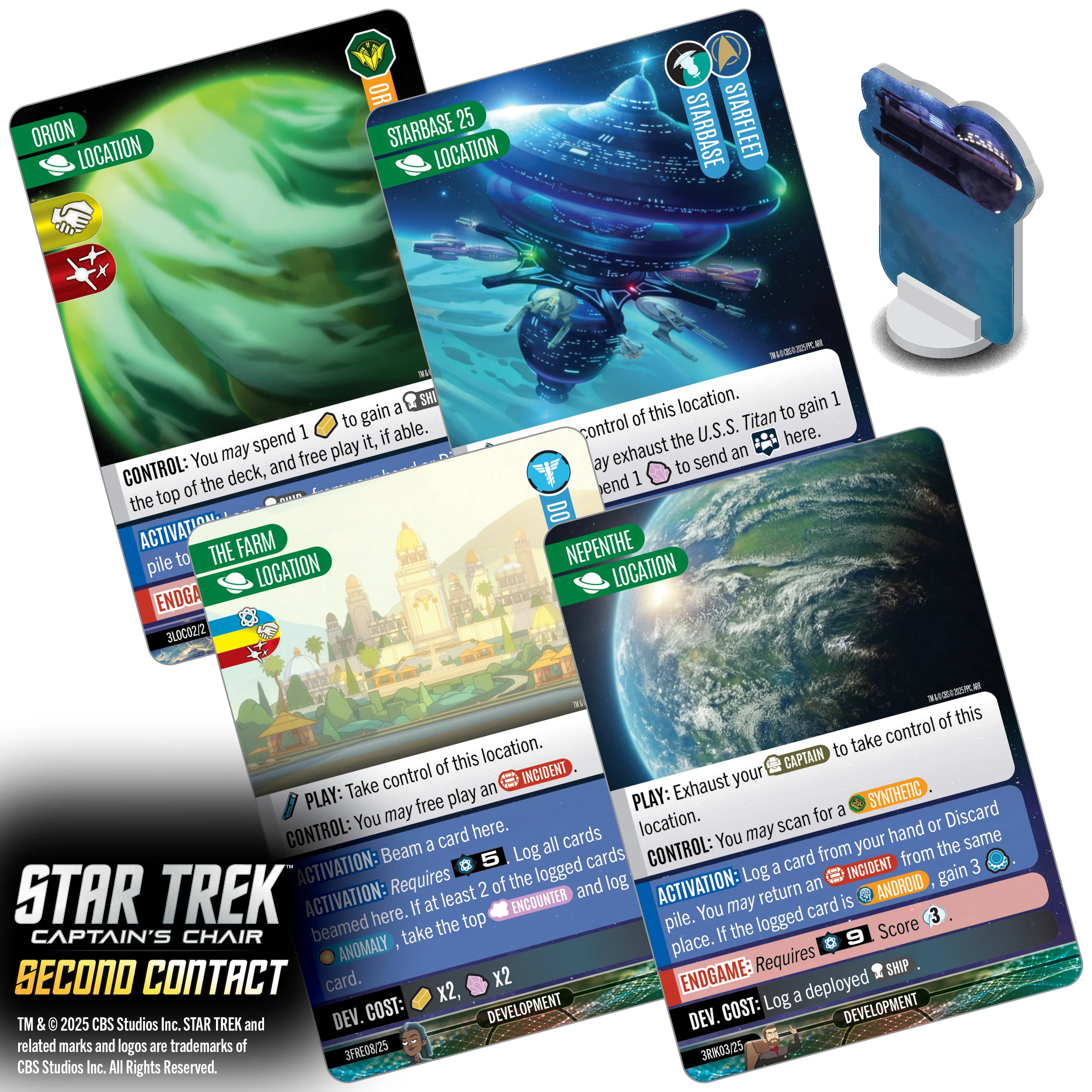 PRE-ORDER - Star Trek: Captain's Chair - Second Contact - Image 4