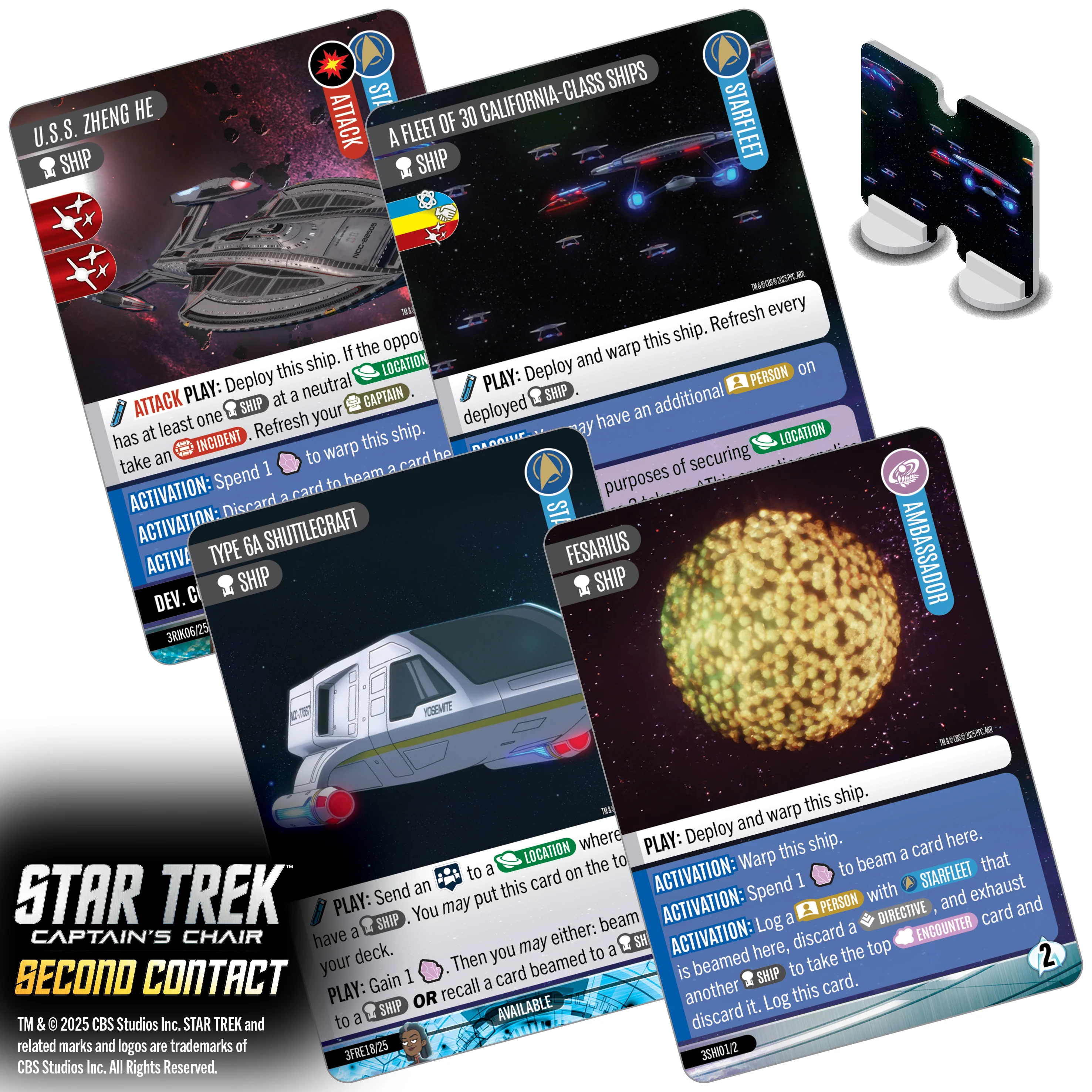 PRE-ORDER - Star Trek: Captain's Chair - Second Contact - Image 5