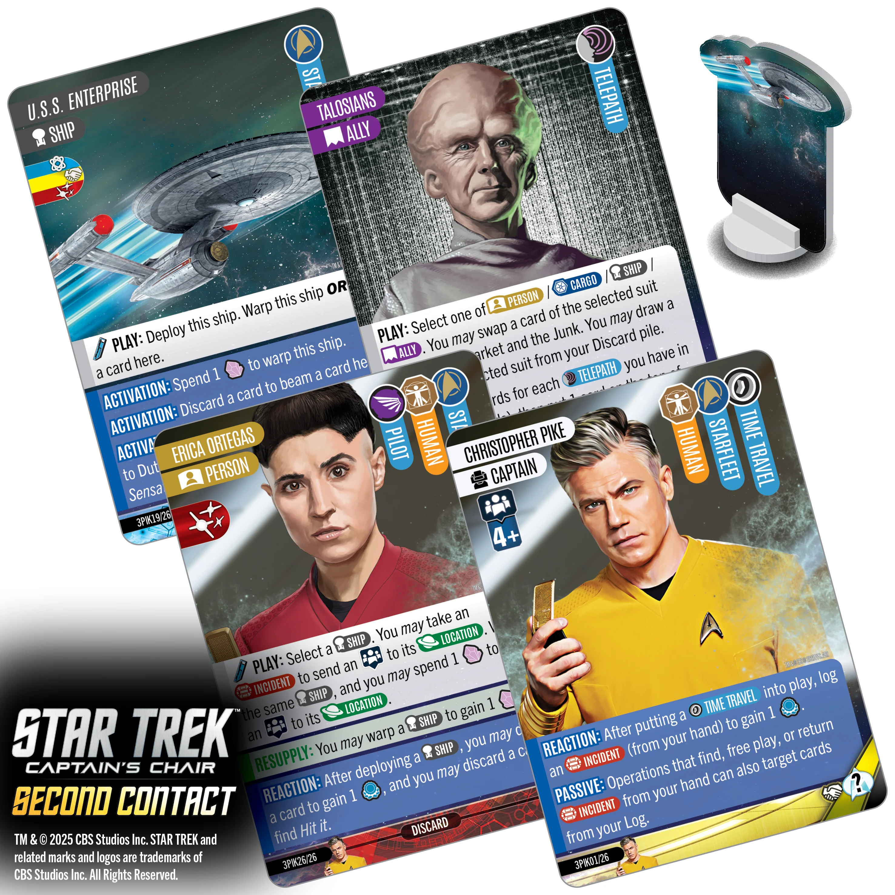 PRE-ORDER - Star Trek: Captain's Chair - Second Contact - Image 6