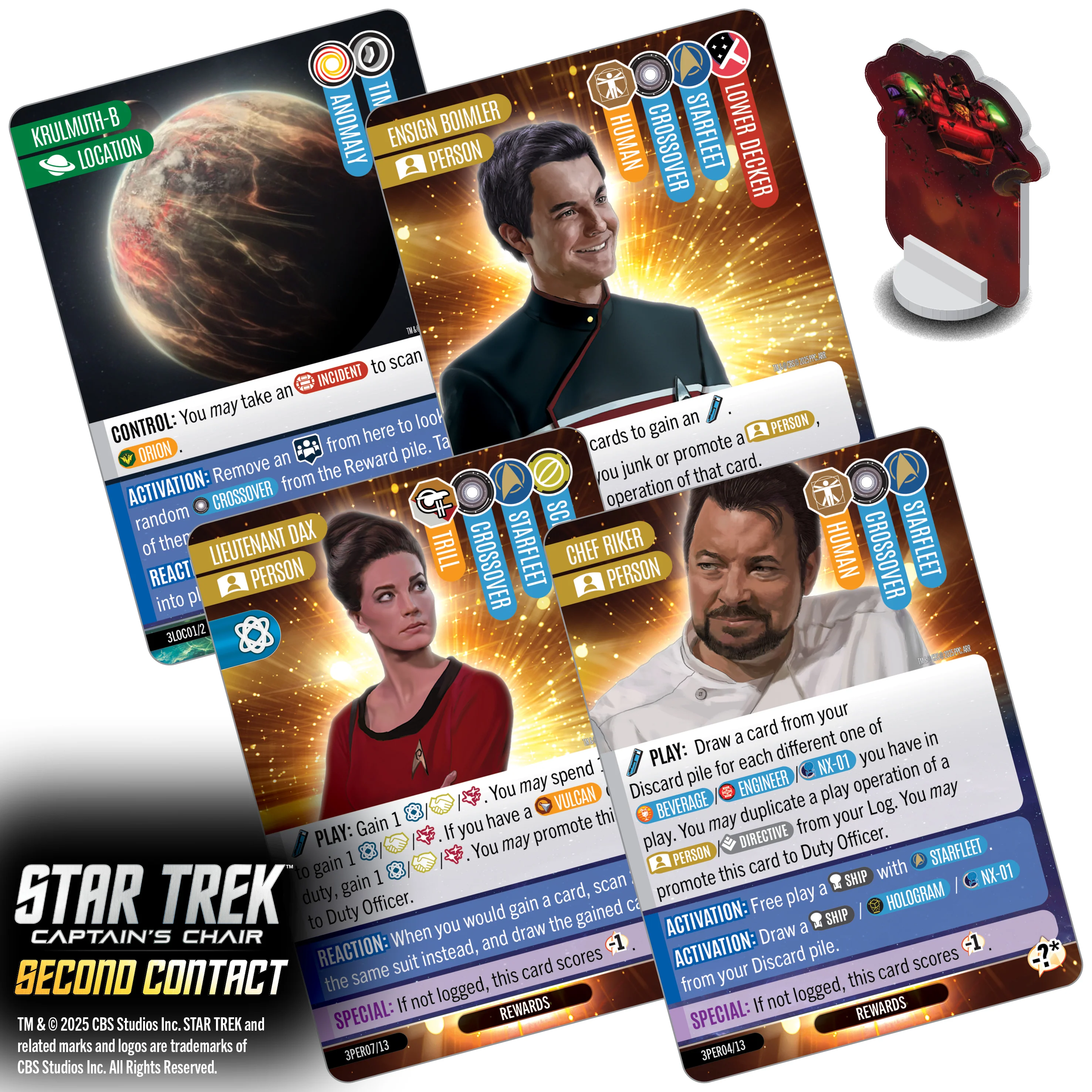 PRE-ORDER - Star Trek: Captain's Chair - Second Contact - Image 7