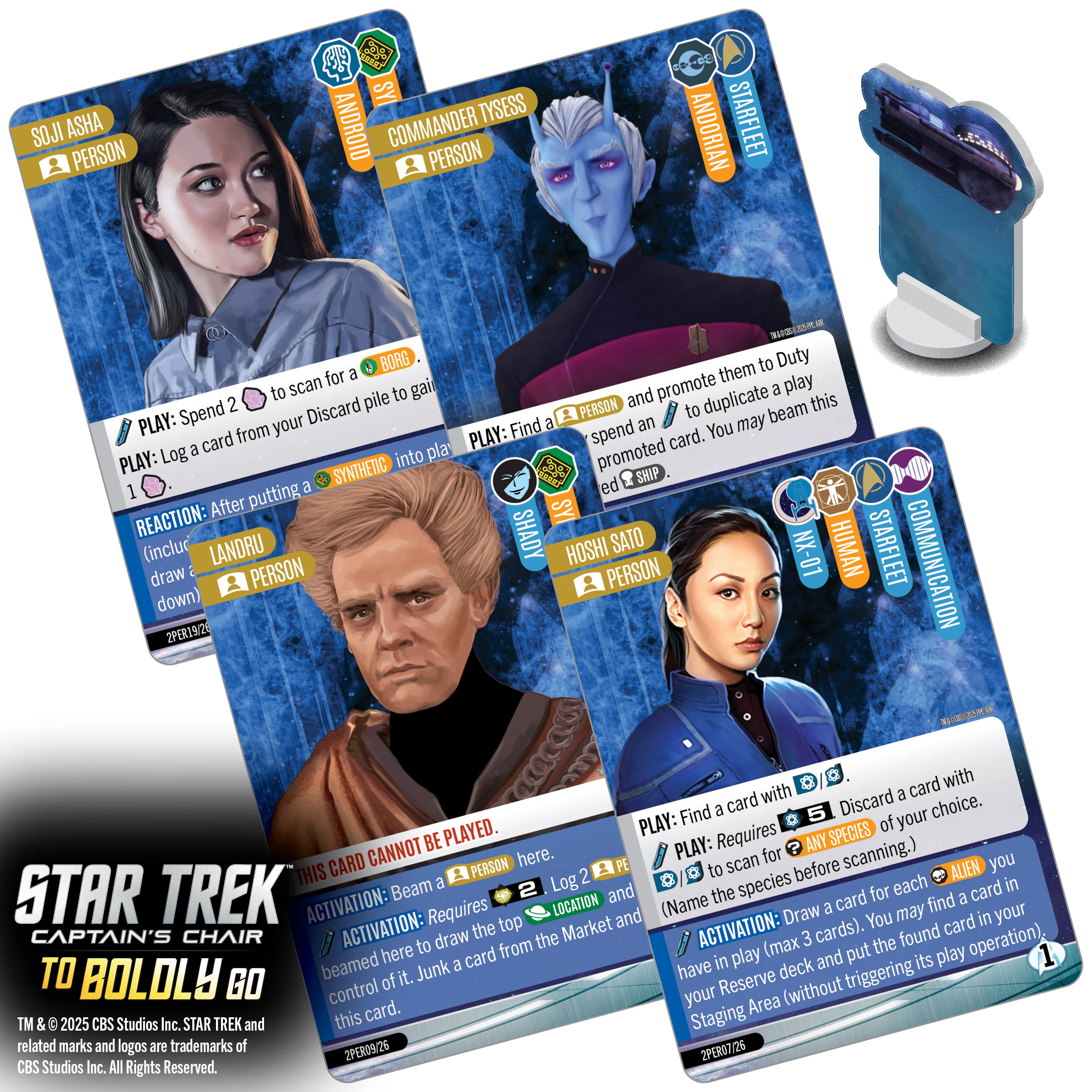 PRE-ORDER - Star Trek: Captain's Chair - To Boldly Go - Image 4