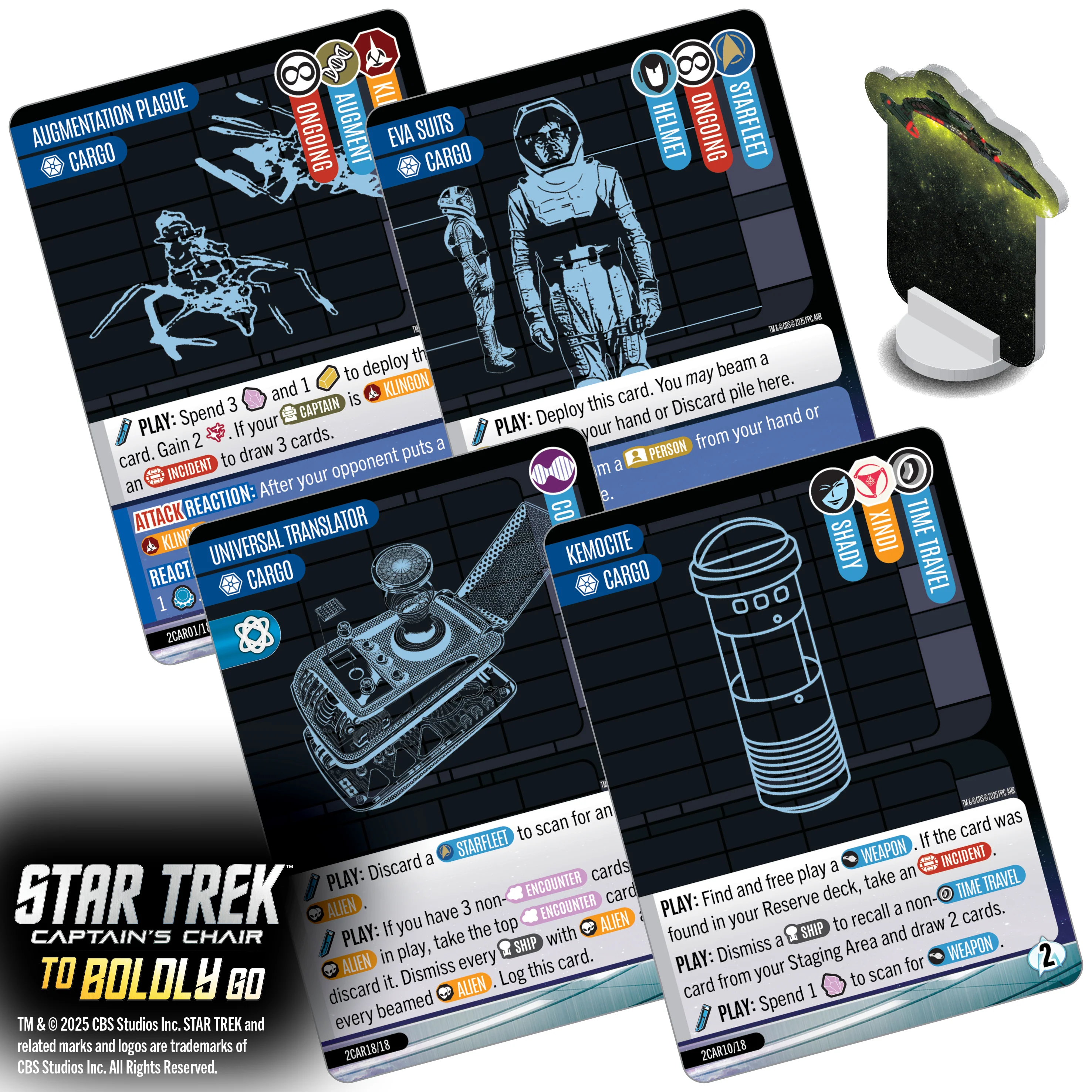 PRE-ORDER - Star Trek: Captain's Chair - To Boldly Go - Image 5