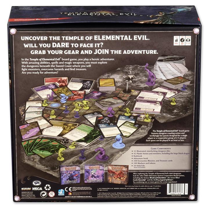Dungeons & Dragons: Temple of Elemental Evil Adventure System Board Game - Standard Edition - Image 3