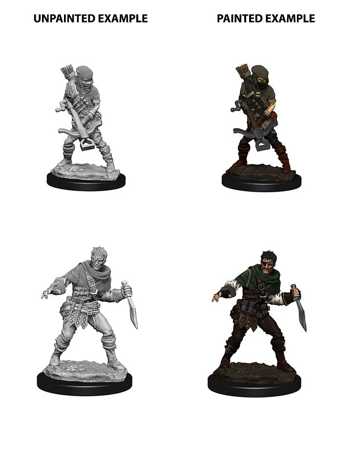 WizKids Deep Cuts Unpainted Miniatures: Bandits - Image 2