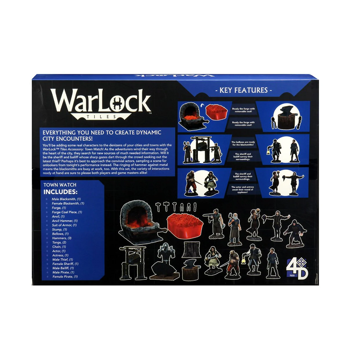 WarLock Tiles: Accessory - Town Watch - Image 2