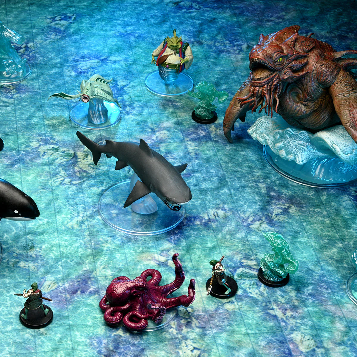 WarLock Tiles: Game Mat: Subterranean Lake - Image 10