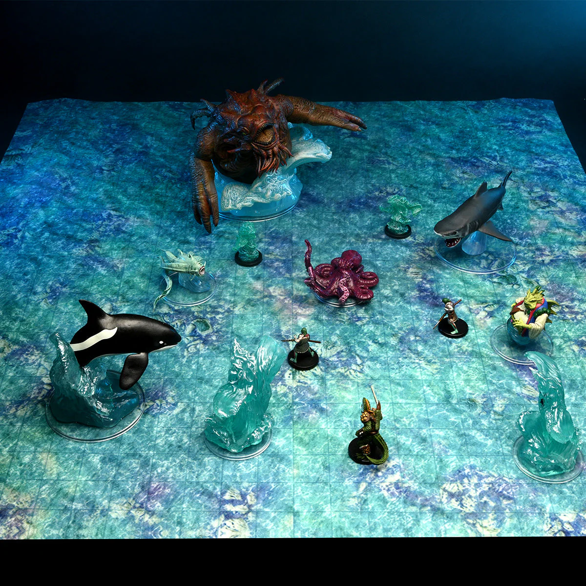 WarLock Tiles: Game Mat: Subterranean Lake - Image 5